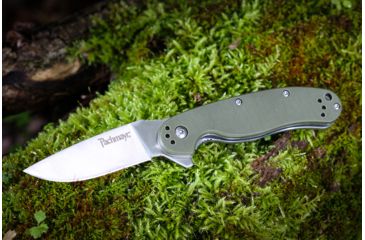 Image of Pachmayr Snare Folding Knife, 8Cr14Mov Steel Blade, G10 Handle, OD Green, 04296