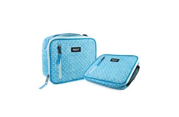 Image of Packit Classic Lunch Box, Chambray Dot, Chambray, 1 Year Mfg Warranty, PKT-18727