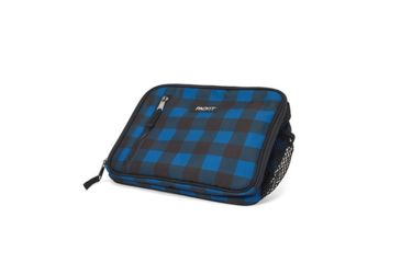Image of Packit Classic Lunch Box, Navy Buffalo, Black/Blue, PKT-20620