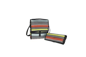 Image of Packit Picnic Bag, Surf Stripe, Surf Stripe, 1 Year Mfg Warranty, PKT-15528