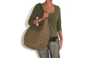 Image of Pacsafe Citysafe 400 GII Hobo Travel Bag - Women's-Black