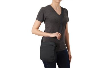 Image of Pacsafe Citysafe CS75 Anti-Theft Cross Body Women's Travel Bag, 2.5L, Black 20205100