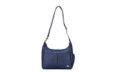 Image of Pacsafe Daysafe Anti-Theft Crossbody Women's Bag, 10L, Navy Polka Dot 20510625