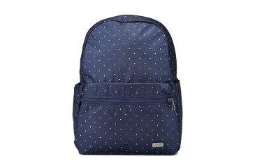 Image of Pacsafe Daysafe Anti-Theft Women's Backpack, 16L, Navy Polka Dot 20520625