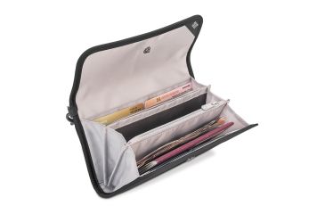 Image of Pacsafe RFIDsafe V250 Anti-Theft RFID Blocking Travel Men's Wallet, Black 10571100