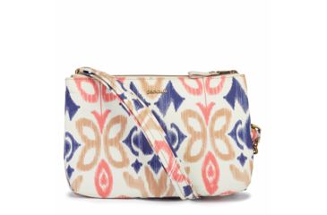 Image of Pacsafe Stylesafe Double Zip Crossbody, Ikat Coral, 4 Liters, 20630811