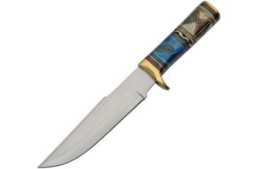 Image of Pakistan Blue Thunder Bone Fixed Blade
