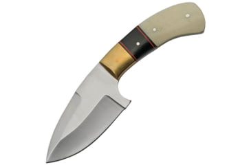 Image of Pakistan Fixed Blade Bone Knife, 3.5 satin finish stainless blade, Bone handle, 203420-BO