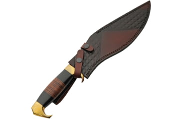 Image of Pakistan Kukri Style Bowie Leather, PA203528