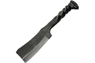 Image of Pakistan Railroad Style Cleaver, 4.25 carbon steel blade, Twisted handle, HS-4436