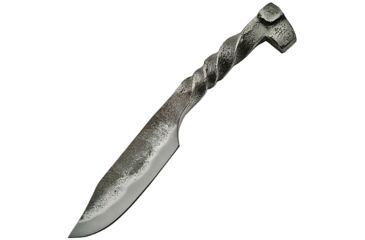 Image of Pakistan Twisted Railroad Spike Knife Fixed Blade Knife, 9in, 4.125in, Clip Point, Twisted Handle PA4408