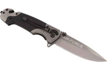 Image of Paladin 3-in-1 Multifunctional Folding Knife - Air Force, 3.5in, Stainless Steel, Drop Point, PE-KN-8501-AF