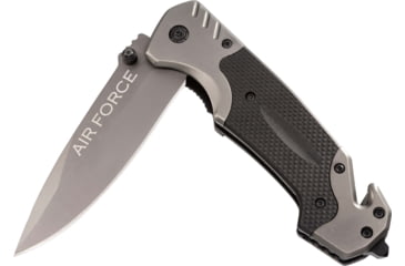Image of Paladin 3-in-1 Multifunctional Folding Knife - Air Force, 3.5in, Stainless Steel, Drop Point, PE-KN-8501-AF