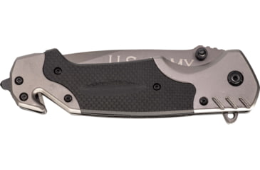 Image of Paladin 3-in-1 Multifunctional Folding Knife - Army, 3.5in, Stainless Steel, Drop Point, PE-KN-8501-ARM