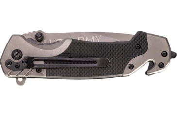 Image of Paladin 3-in-1 Multifunctional Folding Knife - Army, 3.5in, Stainless Steel, Drop Point, PE-KN-8501-ARM