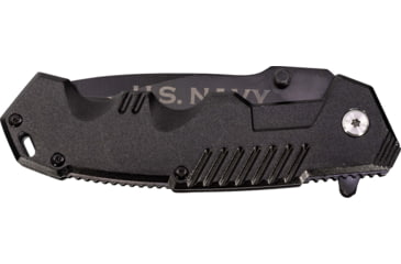Image of Paladin EDC Folding Knife - Navy, 3.3in, High Carbon Stainless Steel, Stainless Steel Handle, PE-KN-8502-NAV