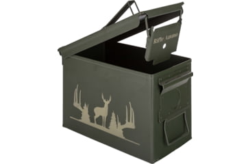 Image of Paladin Enagraved Rifle Ammo Box, OD Green, PE-AM-8007-R