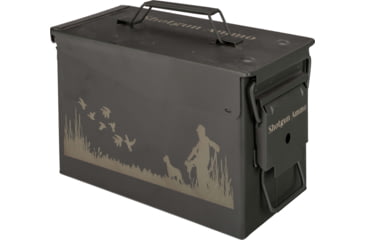 Image of Paladin Enagraved Shotgun Ammo Box, OD Green, PE-AM-8007-SH