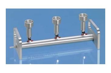 Image of Pall Filter Funnel Manifolds, Each, Pall Life Sciences 3-Place, 15402