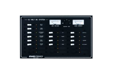 Image of Paneltronics DC 20 Position Breaker Panel &amp; Meter Standard 29783