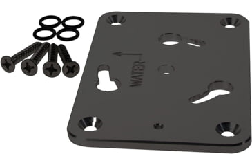 Image of Panther King Pin Anchor System Spare Bow Mount Base Kit Powder Coat, Black, KPBQCKB