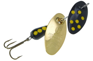 Image of Panther Martin Dual Flash Spinner, Black &amp; Gold, Size 2, 2DFPMDF-BG