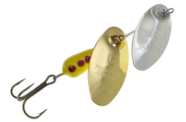 Image of Panther Martin Dual Flash Spinner, Silver &amp; Gold, Size 6, 6DFPMDF-SG