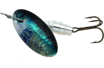 Image of Panther Martin Holographic Deluxe In-Line Spinner #6, 1/4oz, Holographic Silver &amp; Blue, 6PMHD-SBH
