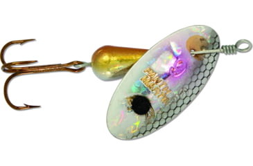 Image of Panther Martin Holographic Regular In-Line Spinner, #1, 1/32oz, Silver &amp; Gold, 1PMH-SGH