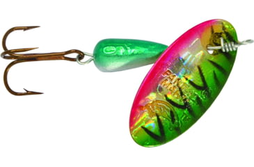 Image of Panther Martin Holographic Regular In-Line Spinner, #2, 1/16oz, Tiger Green, 2PMH-TGR