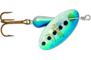 Image of Panther Martin Holographic Regular In-Line Spinner, #6, 1/4oz, Silver &amp; Blue, 6PMH-SBH