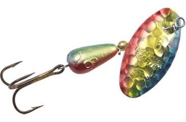Image of Panther Martin Holy Hammered Holographic In-Line Spinner #1, 1/32oz, Rainbow Brite, 1PMHMH-HRB