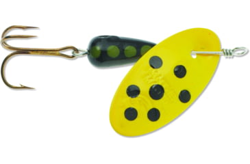 Image of Panther Martin In-Line Spinner, #4, 1/8oz, Spotted Yellow Black, 4PMSP-YB