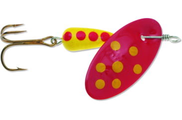 Image of Panther Martin In-Line Spinner, #9, 3/8 oz, Spotted Red, 9PMSP-R