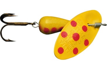 Image of Panther Martin In-Line Spinner, #9, 3/8 oz, Spotted Yellow, 9PMSP-Y