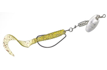 Image of Panther Martin Lil Curly WeedRunners, SilverHoudini, Size 6WR, 5/16 oz., 2/O Hook, PMLCS-6WRHOU