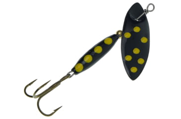 Image of Panther Martin Willow Strike Spotted, Black, Size 6, 6PMWSSP-B