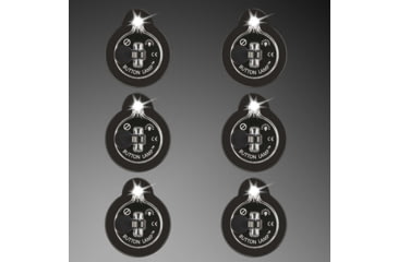 Image of Panther Vision Store BUTTON LAMP Adhesive LEDs Light Package - Lightweight, Ultra Small, Ultra Bright LED Utility Lights, BL-5475