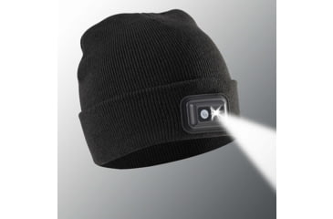 Image of Panther Vision Store POWERCAP 2.5 Rechargeable Knit LED Lighted Headlamp Beanies, LCBR-0166-AMZ
