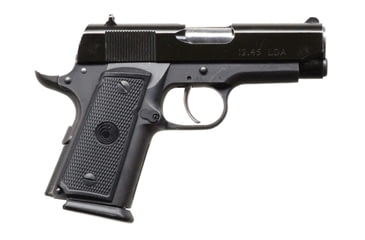Image of Para Ordnance 12-45-LDA-Compact Pistol, .45 ACP, 3.5in barrel, matte black finish steel frame, black polymer grip, recoil operated semi-automatic, low mount, dovetailed, three dot, 11 round magazine, PA1245LDACT453.51FRRMPG