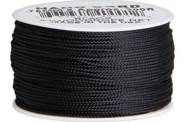 Image of Parachute Cord Nano Cord Black 75mm x 300ft RG1037