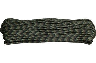 Image of Parachute Cord Woodland Camo, 100 ft RG005H