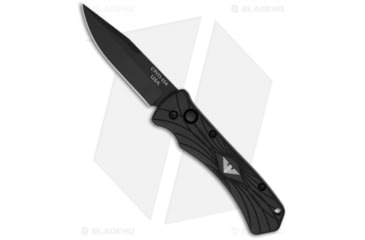 Image of Paragon Mini ERT Tactical Automatic Folding Knife, 2.75in, CPM 154 Steel, Clip Point Blade, Aluminum Black Handle, Black/Black, 6.25in, BHQ-12902