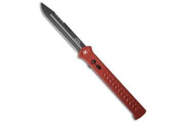 Image of Paragon Paragon Estiletto Bowie OTF Red 5.25" Black P/S, Red, CPM S30V, adult, BHQ-32147