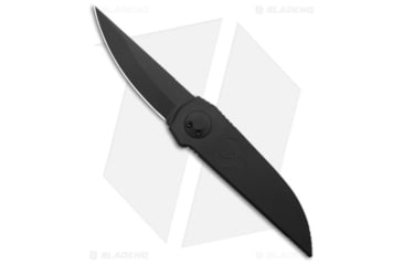 Image of Paragon Phoenix Folding Knife, 3.875in, CPM S35VN Stainless Steel, Spear Point Blade, Aluminum Black Handle, Black/Black, 9.375in, BHQ-181786