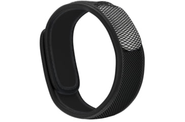 Image of Parakito Mosquito Repellent Wristband w/ 2 Refills Solid Color, Black, One Size, FGWB172