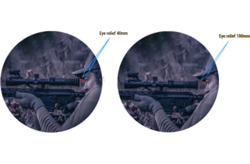 Image of PARD Optics DS35 Day and Night Vision Rifle Scope, Laser Rangefinder, 5.6x70mm, 850nm IR, 2560x1440 px, Multiple Reticles, Black, DS35-70RF-850