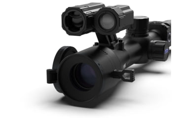Image of PARD Optics DS35 Day and Night Vision Rifle Scope, Laser Rangefinder, 5.6x70mm, 850nm IR, 2560x1440 px, Multiple Reticles, Black, DS35-70RF-850