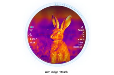 Image of PARD Optics TS36-LRF 2.8x45mm Thermal Imaging Rifle Scope, Black, TS36-45LRF