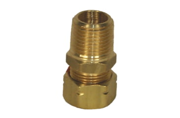 Image of Parker 68Ca 10 8 Compress Align Brass Connector Fitting 5/8 Tube x 1/2in.MPT, 68CA-10-8 PARKER